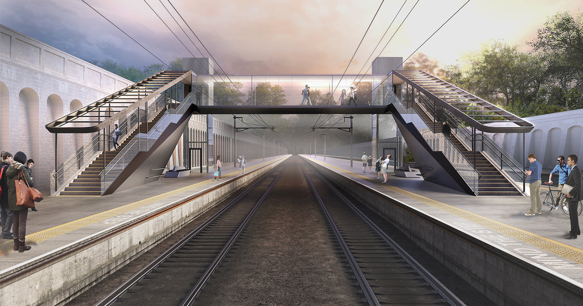 Network Rail Footbridge — Softroom — Architecture and Design